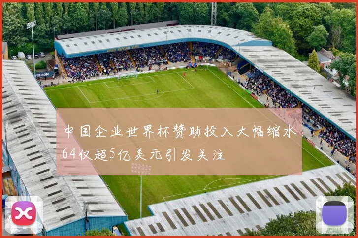 中国企业世界杯赞助投入大幅缩水64仅超5亿美元引发关注