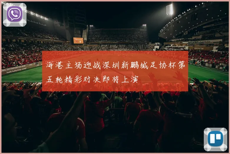 海港主场迎战深圳新鹏城足协杯第五轮精彩对决即将上演